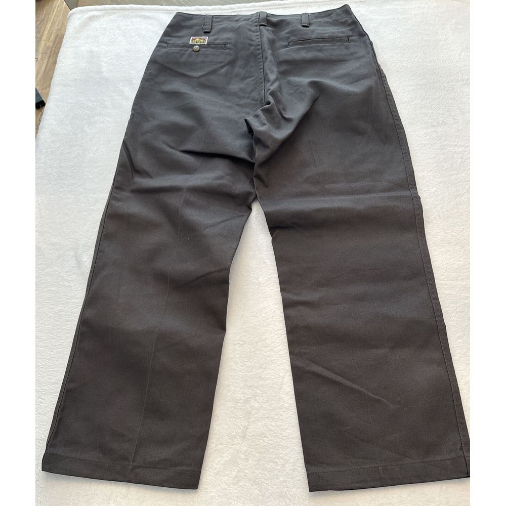 NEW Ben Davis 36 DARK GRAY Gorilla Cut - Wide Leg Baggy Grunge Skater Mens Denim - Picture 8 of 10